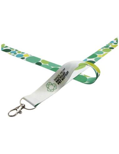 Addie lanyard en sublimación de PET reciclado con cierre de seguridad NF0980LP1