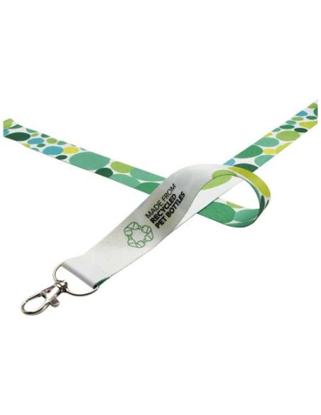 Addie lanyard en sublimación de PET reciclado con cierre de seguridad NF0980LP1