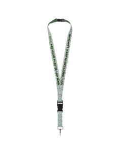 Balta lanyard en sublimación de PET reciclado con hebilla desmontable y cierre de seguridad NC1001LP1
