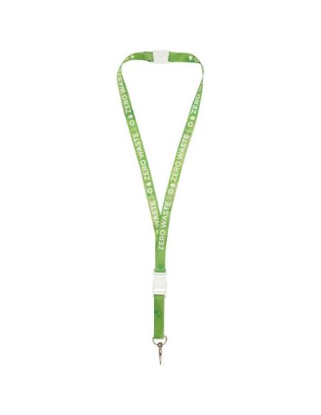 Balta lanyard en sublimación de PET reciclado con hebilla desmontable y cierre de seguridad NF0901LP1