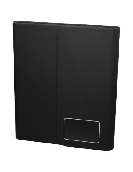 Libreta A5 con batería externa inalámbrica de 5 W y 4000 mAh y logotipo retroiluminado N09570XP1