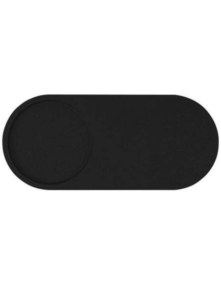 Base de carga inalámbrica con logotipo retroiluminado de 10 W y soporte para lápices de bambú N17870XP1