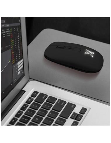 Ratón inalámbrico antibacteriano con logotipo retroiluminado N09970XP1