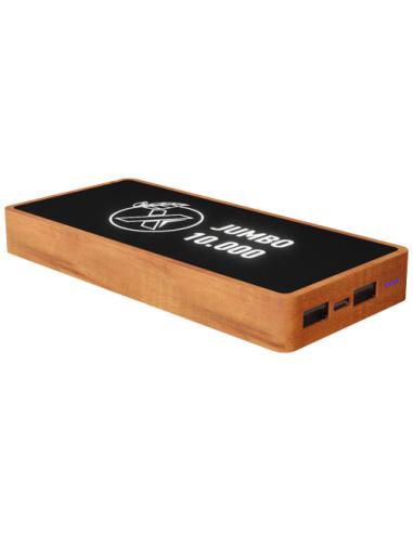 Batería externa inalámbrica de madera de 10 000mAh N17990XP1