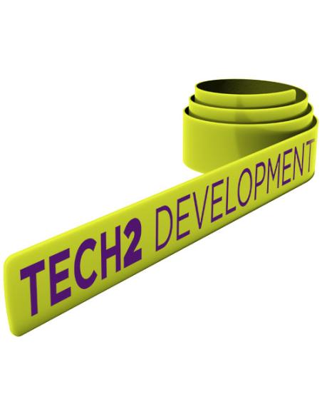 Pulsera "slap" reflectante de TPU de 44 cm N31950RP1