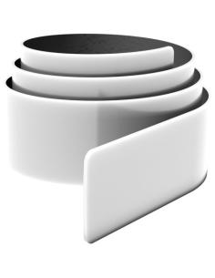 Pulsera "slap" reflectante de TPU de 34 cm N10160RP1