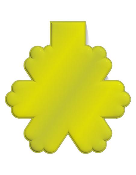 Imán reflectante de PVC de copo de nieve M-10 N31760RP1