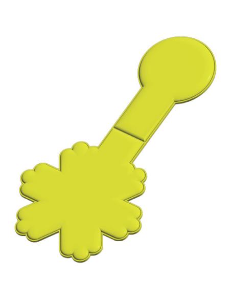 Imán reflectante de PVC de copo de nieve M-10 N31760RP1