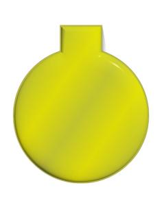 Imán de PVC reflectante redondo grande M-10 N10960RP1