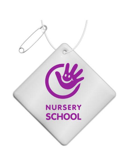 Colgante de TPU reflectante en forma de diamante pequeño H-09 N10380RP1