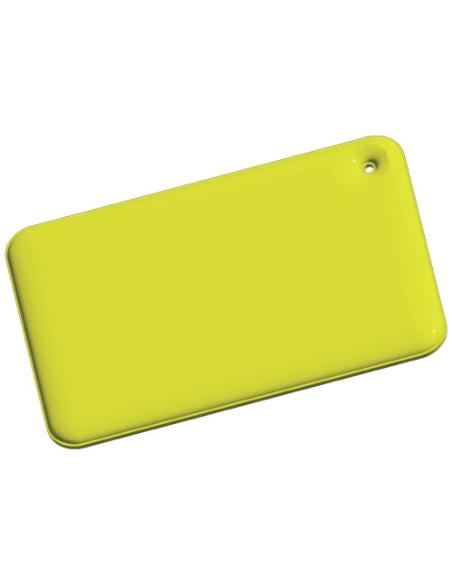 Colgante de PVC reflectante rectangular pequeño H-10 N31490RP1