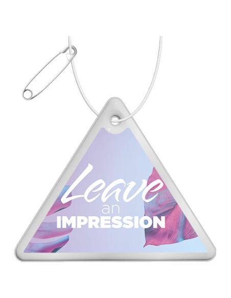 Colgante de PVC reflectante triangular H-12 N10001RP1