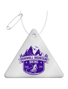 Colgante de TPU reflectante triangular H-12 N10101RP1 2