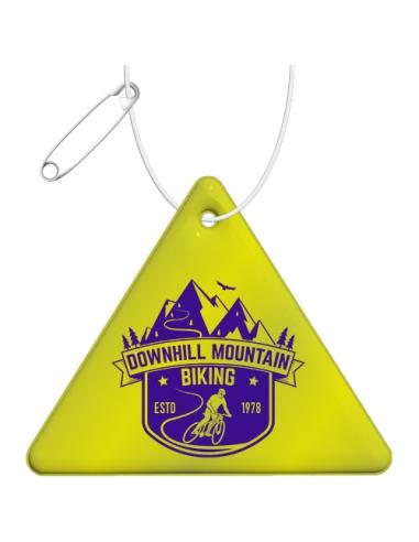 Colgante de TPU reflectante triangular H-12 N31101RP1