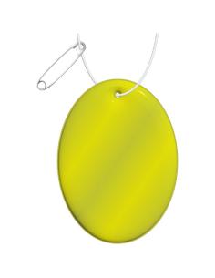 Colgante de PVC reflectante ovalado H-12 N10201RP1
