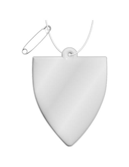 Colgante de TPU reflectante en forma de placa H-12 N10501RP1