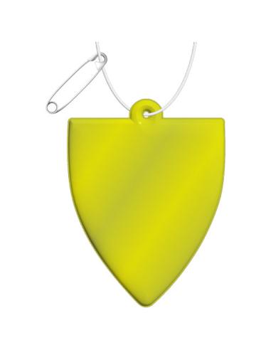 Colgante de TPU reflectante en forma de placa H-12 N31501RP1
