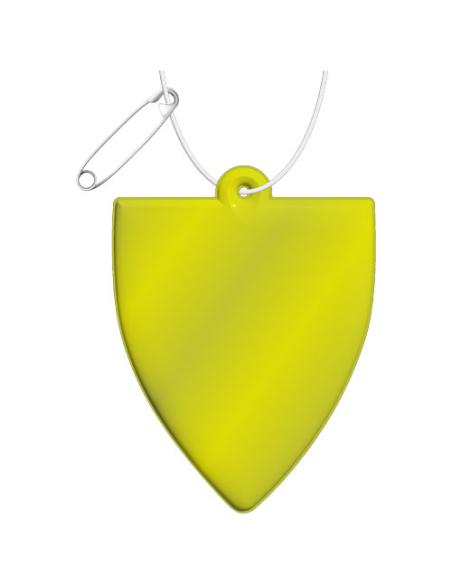 Colgante de TPU reflectante en forma de placa H-12 N31501RP1