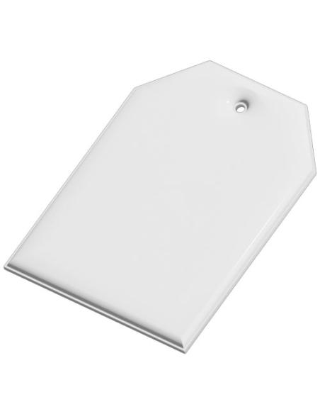 Colgante de PVC reflectante en forma de etiqueta H-12 N10601RP1