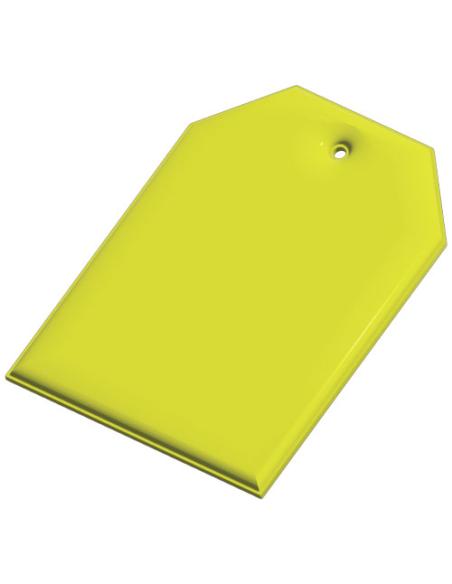 Colgante de PVC reflectante en forma de etiqueta H-12 N31601RP1