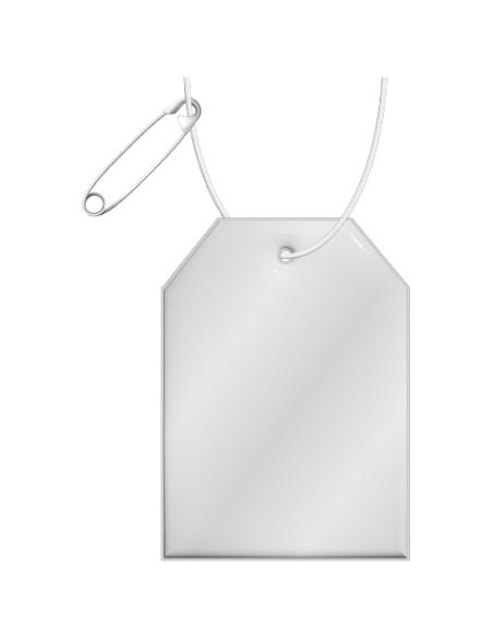 Colgante de TPU reflectante en forma de etiqueta H-12 N10701RP1