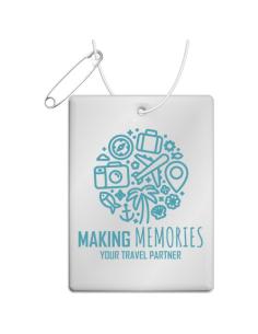 Colgante de TPU reflectante rectangular grande H-12 N10901RP1 2