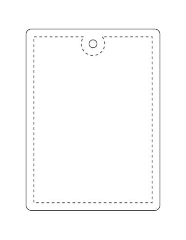 Colgante de TPU reflectante rectangular grande H-12 N31901RP1