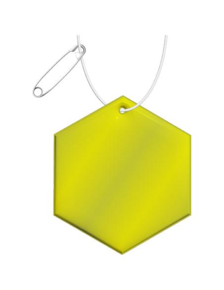 Colgante de PVC reflectante hexagonal H-12 N31011RP1
