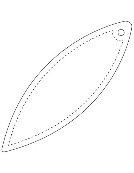 Colgante de TPU reflectante en forma de elipse H-12 N10311RP1