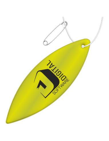 Colgante de TPU reflectante en forma de elipse H-12 N31311RP1