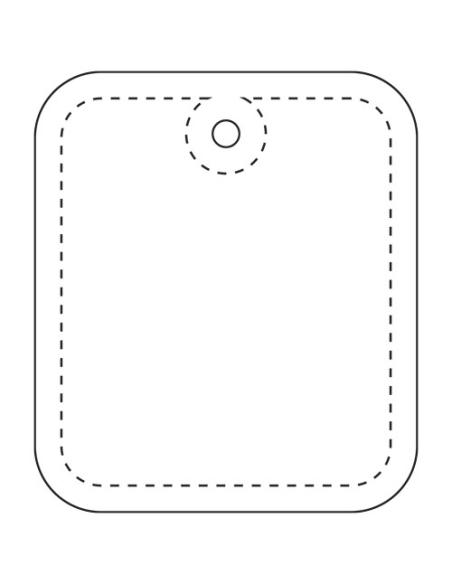 Colgante de PVC reflectante rectangular XXL H-20 N10021RP1