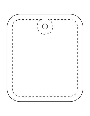 Colgante de PVC reflectante rectangular XXL H-20 N31021RP1