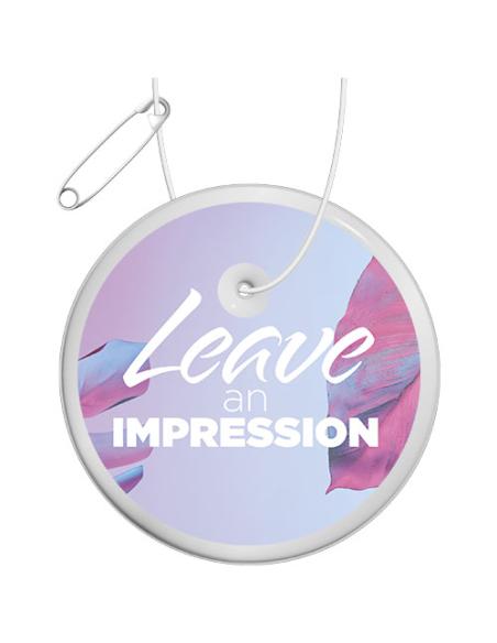 Colgante de PVC reflectante redondo H-09 N10480RP1