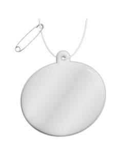 Colgante de PVC reflectante ovalado H-09 N10680RP1