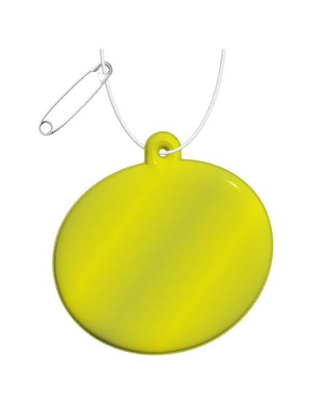 Colgante de PVC reflectante ovalado H-09 N31680RP1