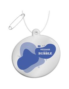 Colgante de TPU reflectante ovalado H-09 N10780RP1 2