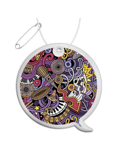 Colgante de PVC reflectante de llamada H-09 N10880RP1