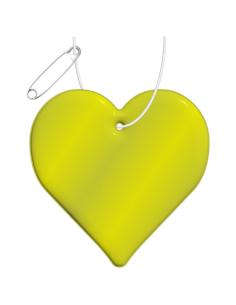 Colgante de TPU reflectante en forma de corazón H-09 N10190RP1
