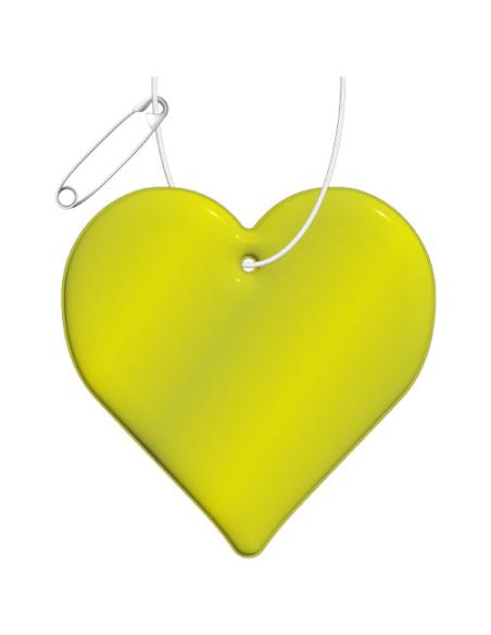 Colgante de TPU reflectante en forma de corazón H-09 N31190RP1