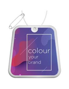 Colgante de PVC reflectante en forma de trapecio H-09 N10290RP1 2