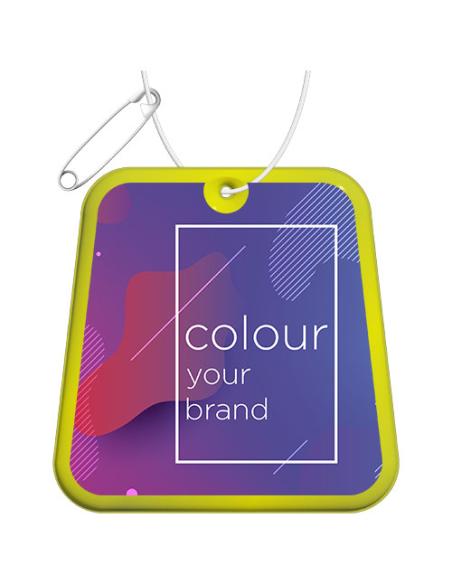 Colgante de PVC reflectante en forma de trapecio H-09 N31290RP1