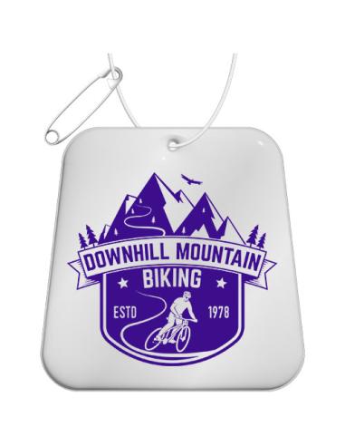 Colgante de TPU reflectante en forma de trapecio H-09 N10390RP1