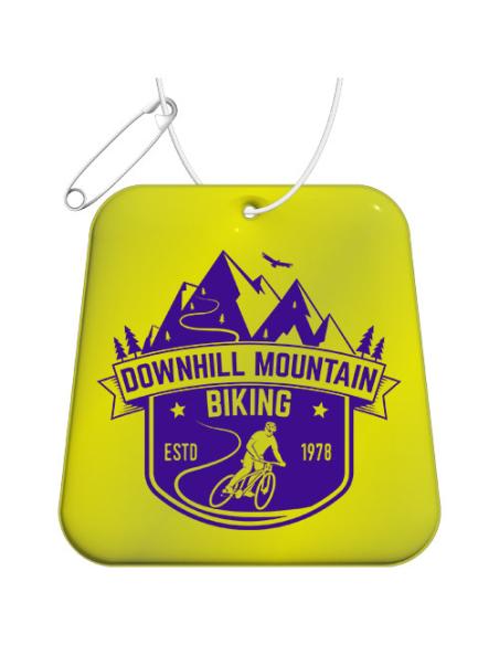 Colgante de TPU reflectante en forma de trapecio H-09 N31390RP1