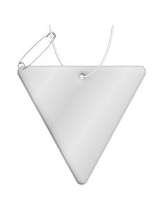 Colgante de PVC reflectante en forma de triángulo invertido N10411RP1
