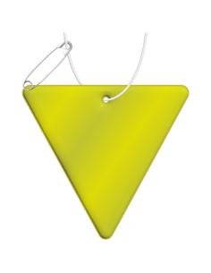 Colgante de PVC reflectante en forma de triángulo invertido N10411RP1