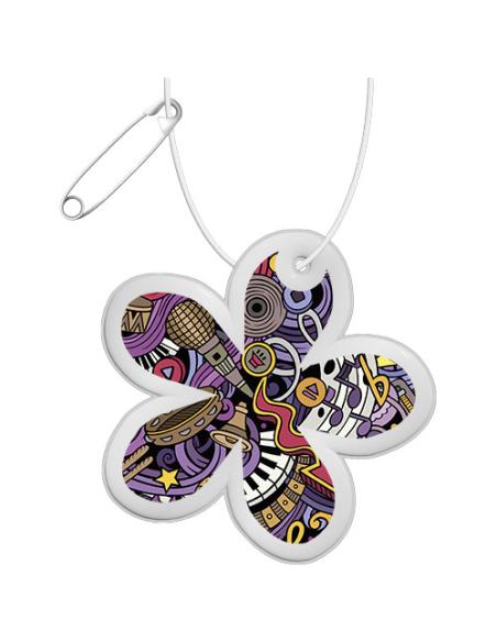 Colgante de PVC reflectante en forma de flor H-13 N10811RP1