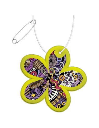 Colgante de PVC reflectante en forma de flor H-13 N31811RP1