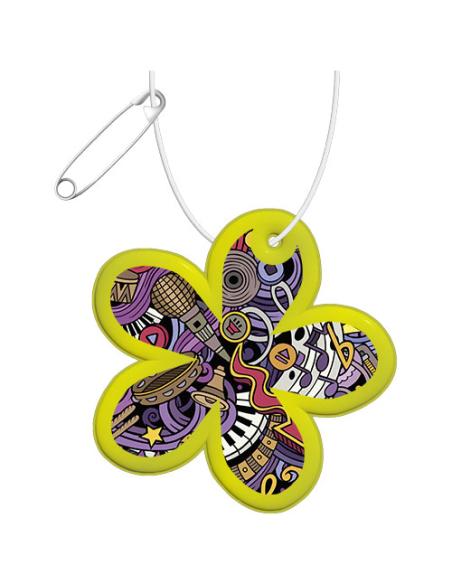 Colgante de PVC reflectante en forma de flor H-13 N31811RP1