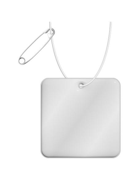 Colgante de PVC reflectante cuadrado H-20 N10421RP1