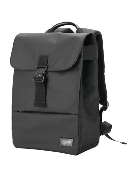 Mochila urbana y para negocios en PET reciclado N09051XP1